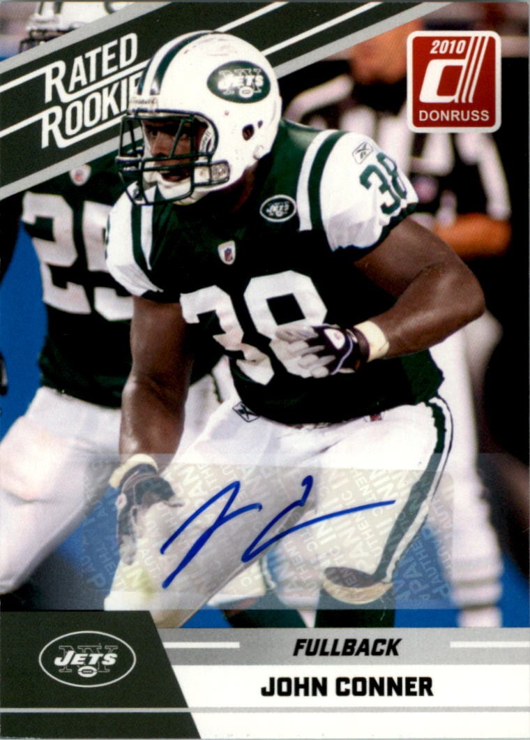 2010 Donruss Rated Rookies Autographs #56 John Conner Auto - FB