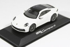 Minichamps 1:43 PORSCHE 911 992 CARRERA4 2019 White Black Dealer ver wap0201760k