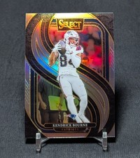 Kendrick Bourne Premier Level Silver Prizm 2024 Panini Select Card #176 Patriots