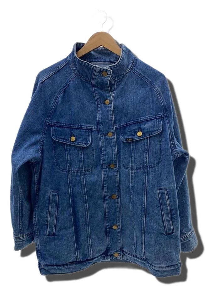 AMERI OVERSIZE DENIM JACKET Denim Jacket S Denim … - image 1