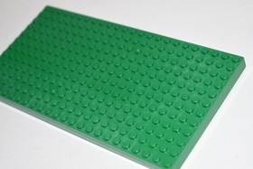 Lego 30072 Plate Tall 24X12 Vintage Green