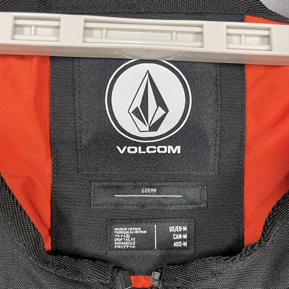 Volcom Vest Mens Medium Black Red Iguchi Slack Snwoboard Tactical Backpack NEW - Image 2 of 4