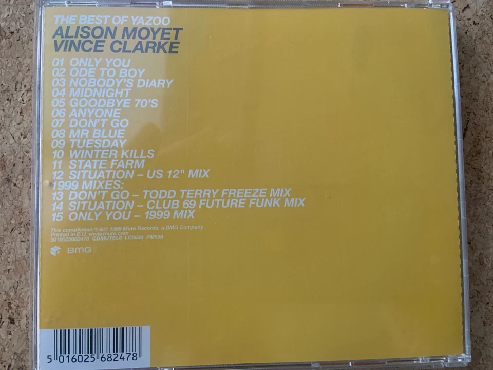 Only Yazoo-the Best of von Yazoo | CD | Zustand sehr gut - Bild 2 von 2