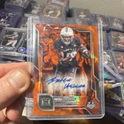2025 Bowman Chrome University Football Orange Refractor Pofele Ashlock #BCA-PA