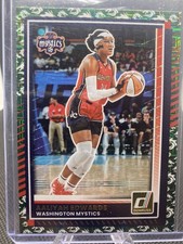 2025 Panini Donruss WNBA Aaliyah Edwards Green Dragon Short Print