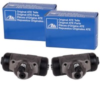 2X ATE Radbremszylinder 25,4Mm Passend FüR Toyota Hiace Hilux Trommelbremse