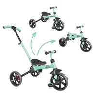 Yvolution Velo Flippa 4-in-1 Kids Tricycle to Balance Bike, Adjustable Seat and