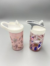 2 CamelBak Eddy Kids BPA Free Water Bottles 12 oz Used In Good Condition