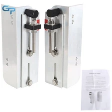 NEW 6" Set Back Jack Plate 4'' Adjustable Aluminum Outboard Boat US