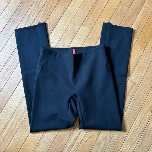 Spanx Perfect Front Slit Skinny Pants Womens Small Black - Picture 10 of 11