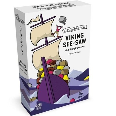 VIKING SEE SAW Brettspiel EQUILIBRIO Trommelspiele IN ITALIENISCH Alter 8+