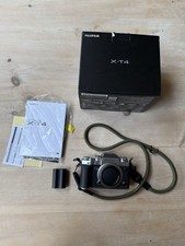 Fujifilm X-T4 26.1 MP Mirrorless Camera Silver (Body Only)  Low Shutter Count