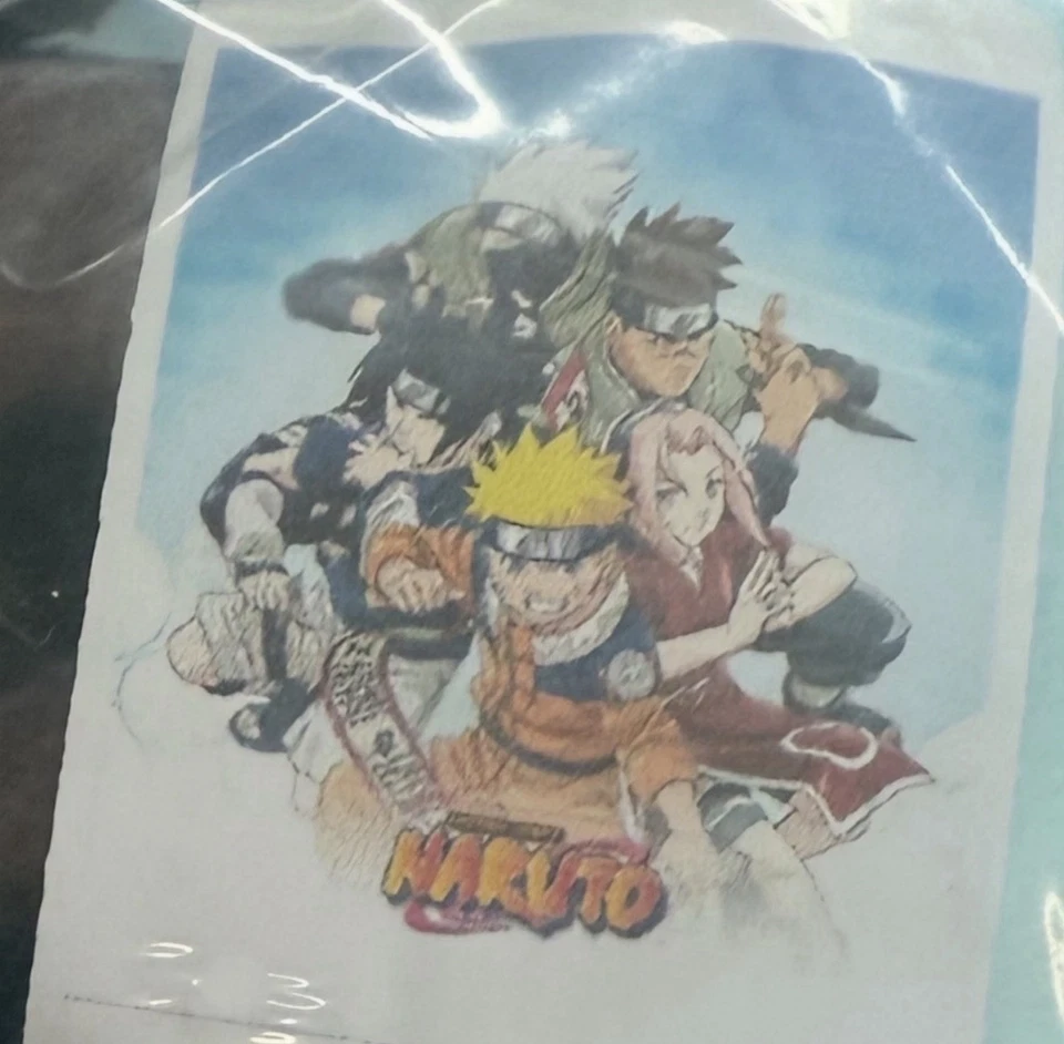 火影忍者动漫图形抓绒毯全新包装复古动漫 — 第 3/4 张图片