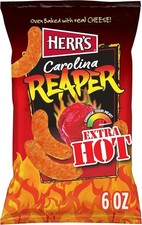 Herr's Carolina Reaper Flavoured Cheese Curls - 6.5oz (184.3g)