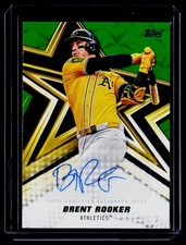 2026 Topps Brent Rooker Baseball Stars Autographs Green #/99 BS52