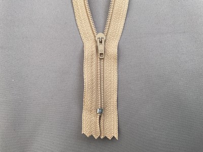 30 cm Auto Lock geschlossenes Ende beige x 20
