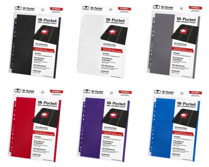 Thumbnail - Ultimate Guard 18-pocket Pages Side-loading (10 Stück)