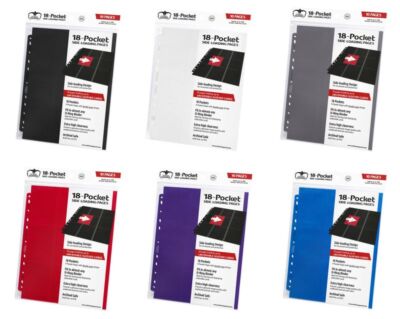 Ultimate Guard 18-Pocket Pages Side-Loading (10 Stück)