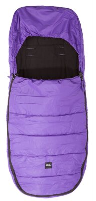 Brio Footmuff Shiny warmer Baby Fußsack für Buggy Kinderwagen Sitzwagen Violett