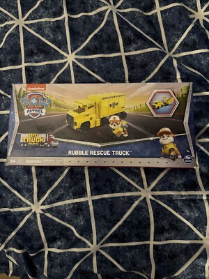 Nickelodeon Paw Patrol  Rubble Rescue Truck - Big Truck Pups
