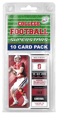 College Football Superstars 10 Card Pack Bros And A Card