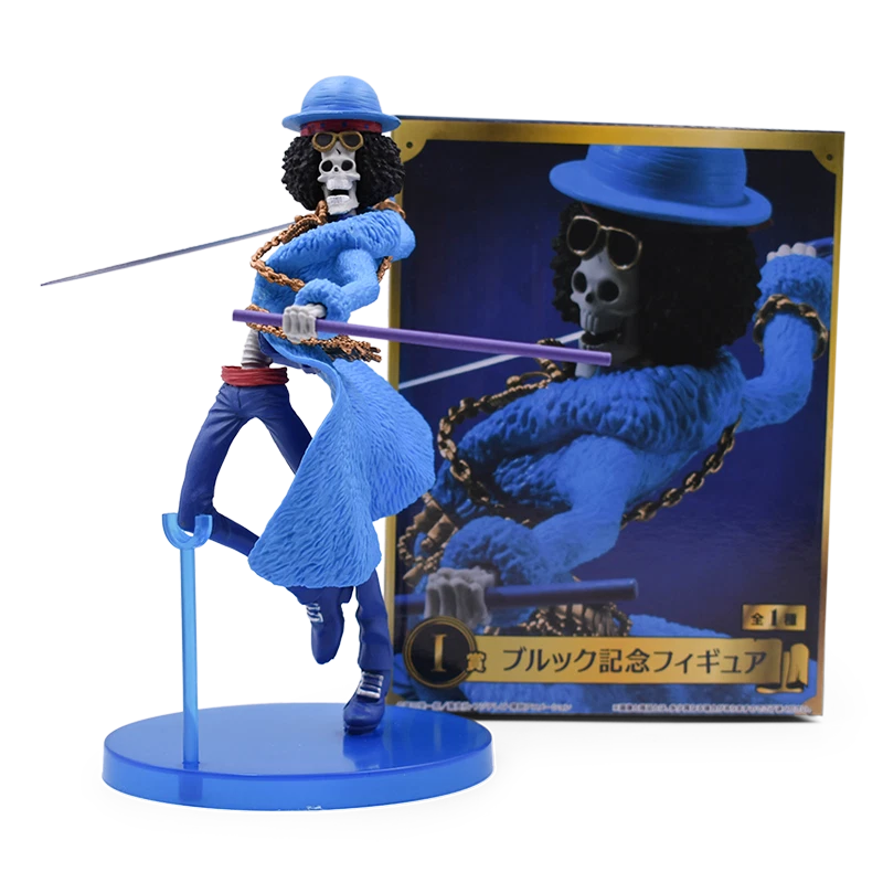 Anime One Piece Brook PVC Action Figure Toys Collection Doll Model Kids  Gifts