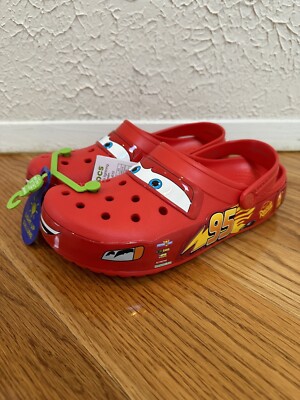 Crocs Classic Clog Lightning McQueen - Men's Size 7 - Brand New In Hand
