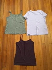 Lot of 3 Pcs Women’s Tops Size M: Time And Tru & Croft & Barrow & NY&C