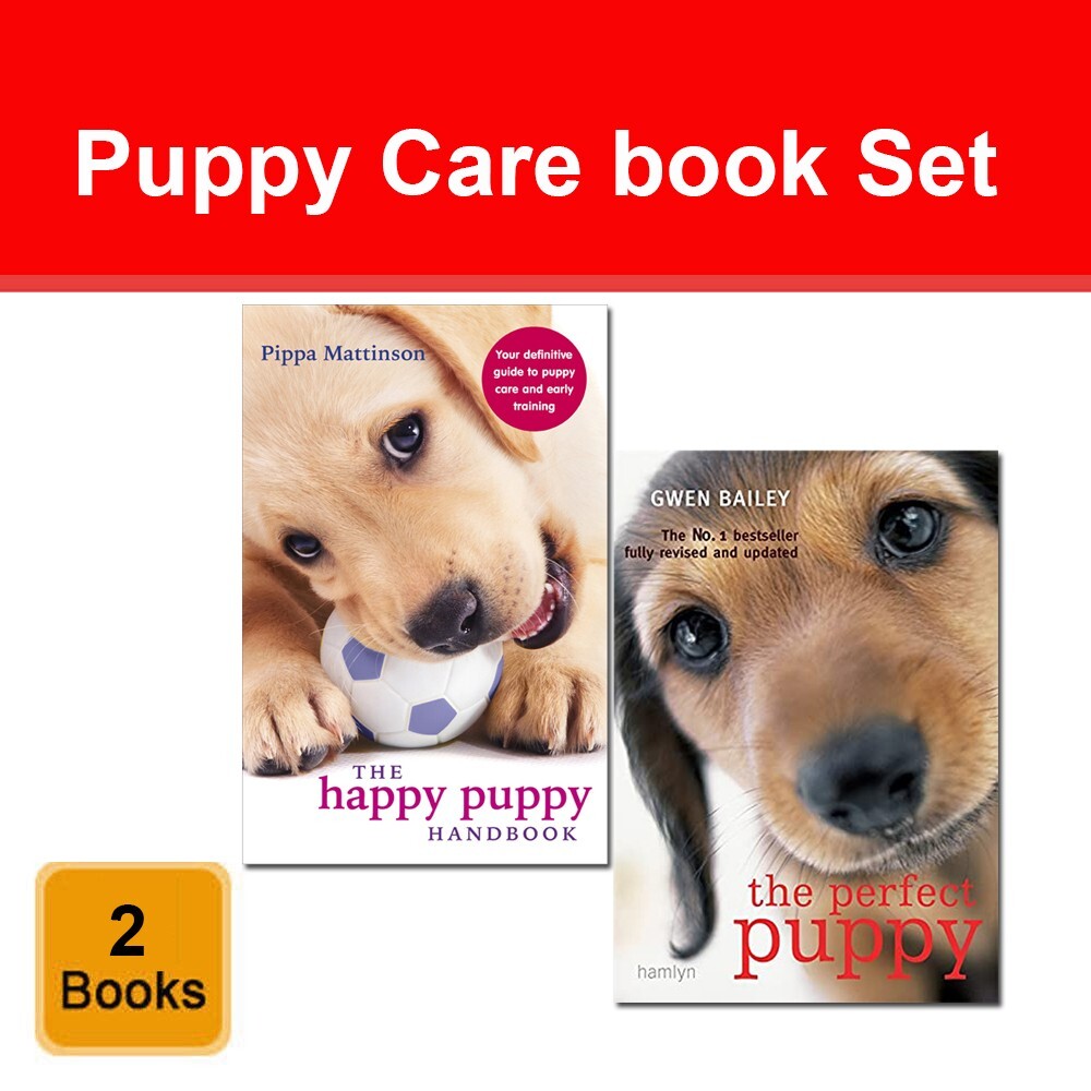 Puppy Care 2 Books Collection Set Perfect Puppy, Happy Puppy Handbook