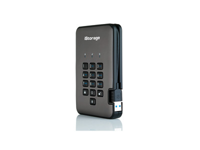 iStorage diskAshur PRO2 256-bit 4TB FIPS 140-2 Level 3 Certified Hardware Encryp