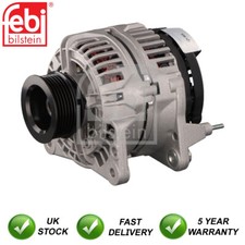 Alternator Febi Fits Renault Clio VW Transporter LT 1.9 D 2.0 2.5 TDi
