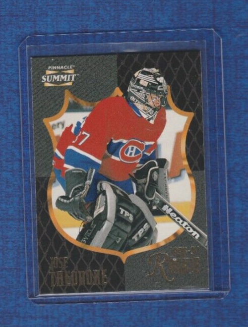 1996-97 Pinnacle Summit Hockey Rookie Card # 182 Jose Theodore | eBay