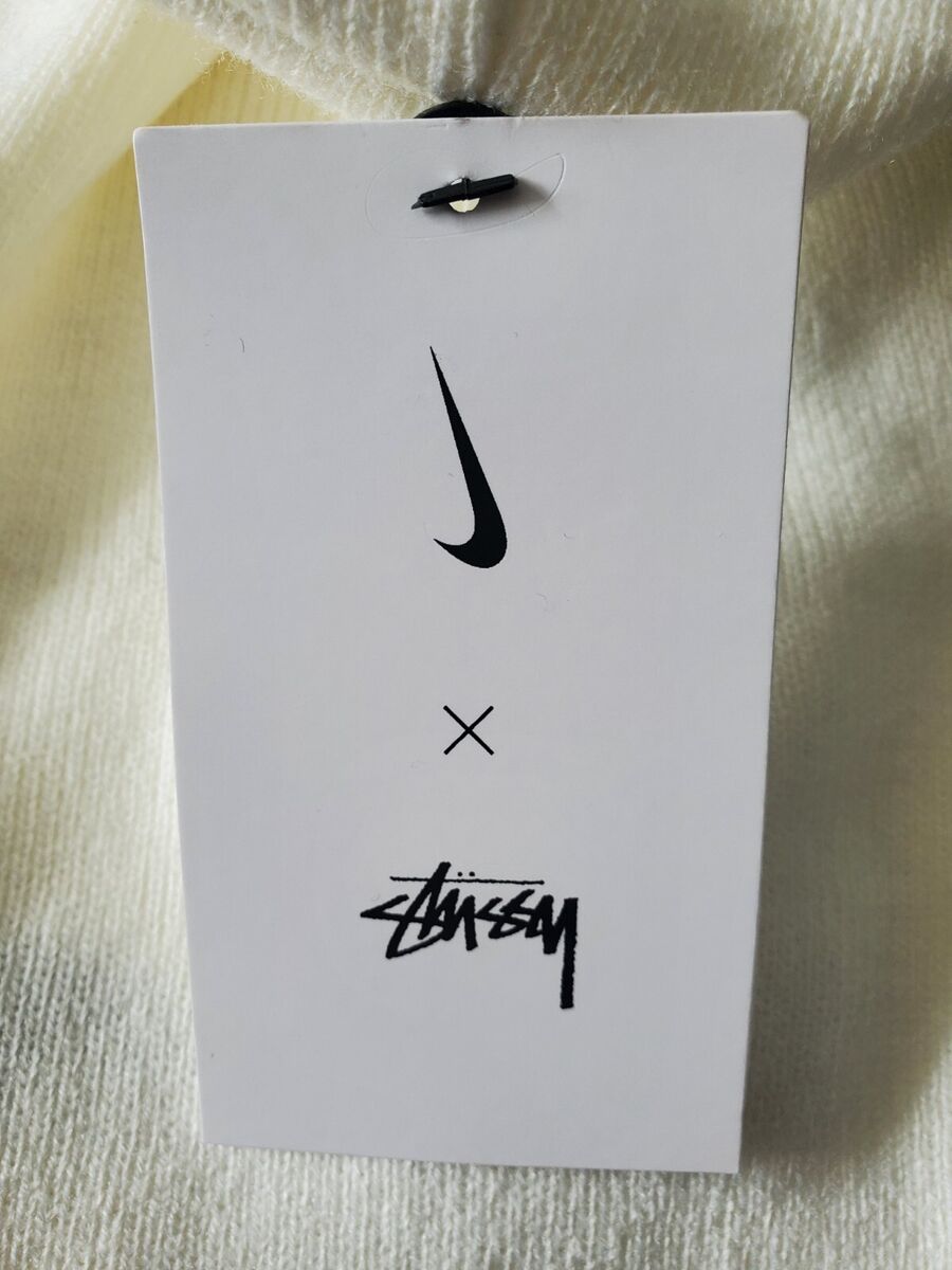 NEW Nike x Stussy Cuffed Beanie 2022 Release Summit White NEW Nike x Stussy Cuffed Beanie 2022 Release Summit White
