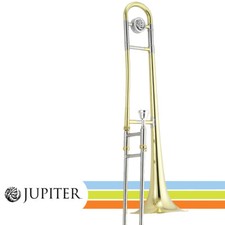 Jupiter JTB700A Lacquered Body Nickel Silver Slide Key of Bb 8" Bell Trombone