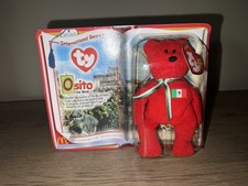 McDonald  s Teenie Beanie Babies International Bears II Osito The Bear