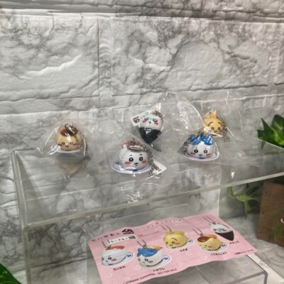 Chiikawa × Kura Sushi Keychain All Types Set Novelty Capsule Toy