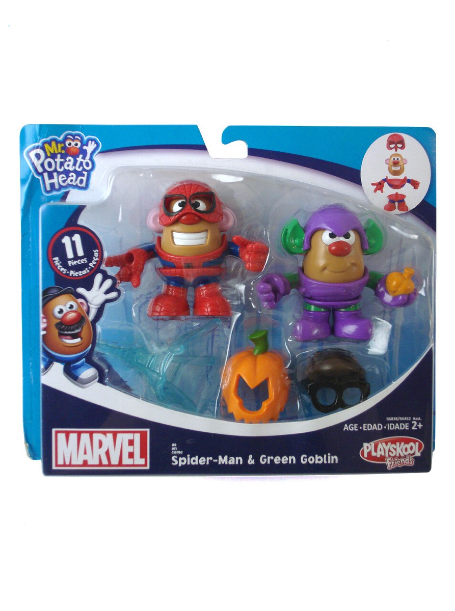 Mr. Potato Head Marvel Spider-Man and Green Goblin Figures Mixable