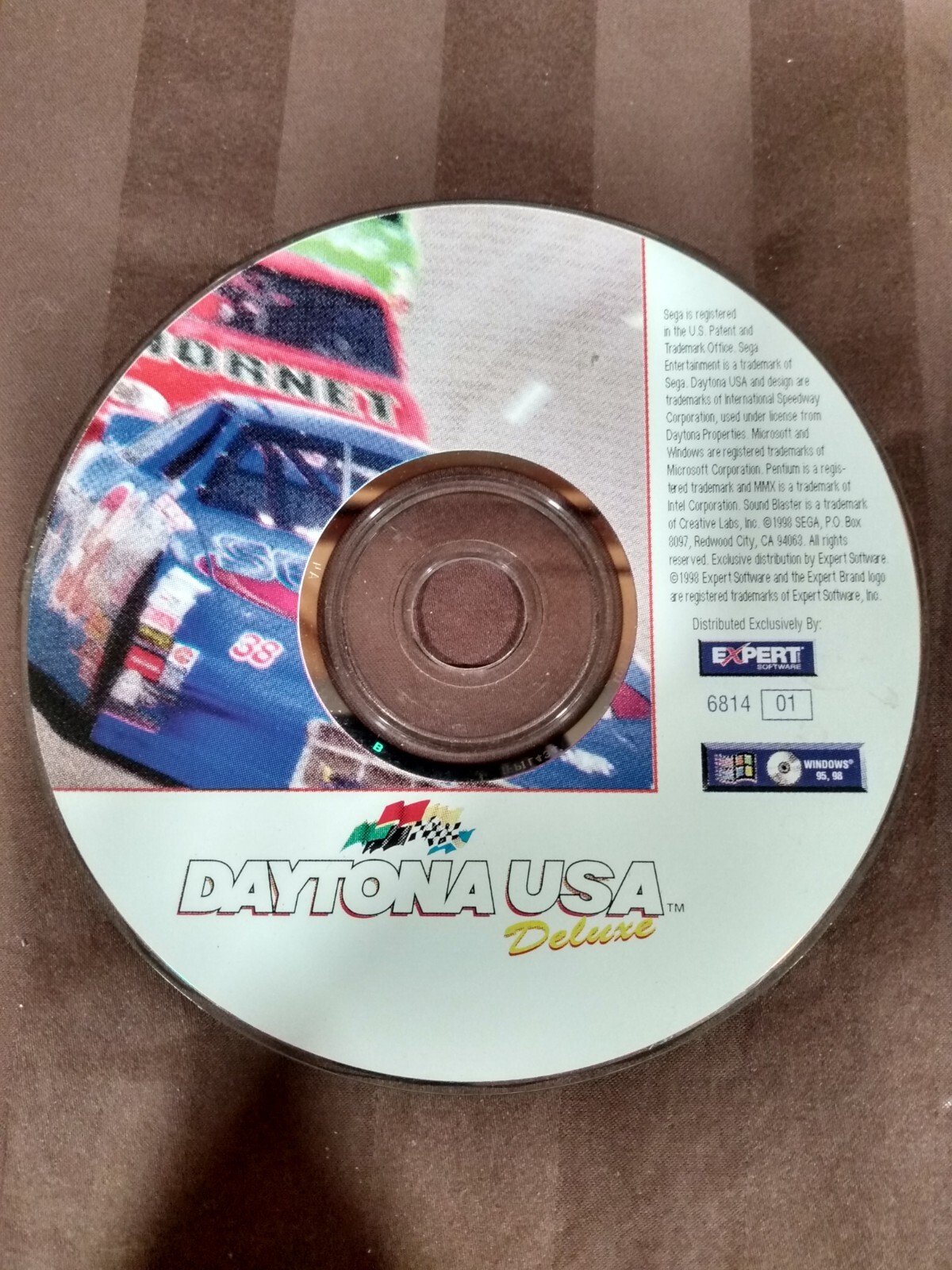 Daytona USA Deluxe 1996 Out Of Print Windows 95 PC DISC ONLY