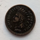1873 Indian head penny (Good condition)