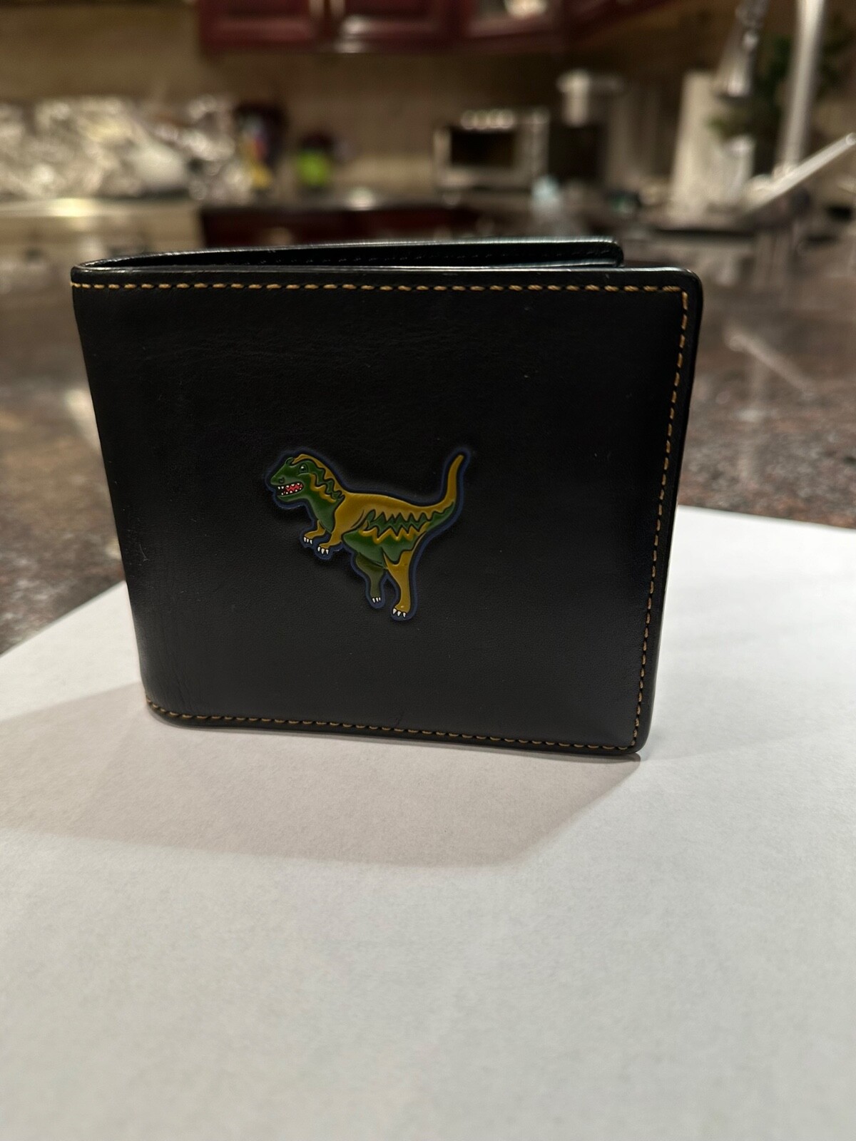 Coach Rexy Dinosaur 3 In 1 Wallet Glovetanned Lea… Gem