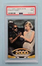 2011 Topps American Pie Taylor Swift Kanye We...