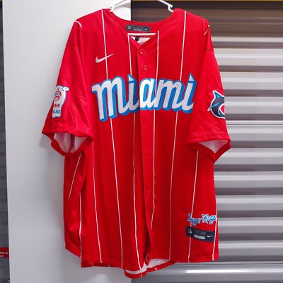 Nike City Connect Miami Marlins Brian Anderson Sugar Kings