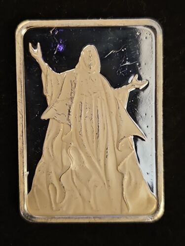 Jesus King of Kings Holiday Easter Ingot 1 Troy Oz .999 Fine Silver Bar Medal - Picture 1 of 3