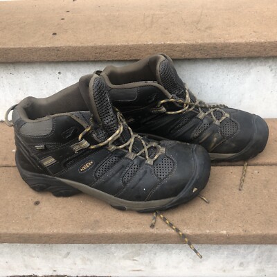 KEEN Men\'s Utility ASTM F2413-18 Steel Toe Work Boots, Size 12D EH Male KEEN Utility KEEN Utility KN1007024 Pittsburgh Bison  main image 2
