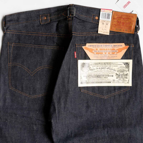Unused with tags] LVC Levi's 37501 / 501XX Big E Denim Pants