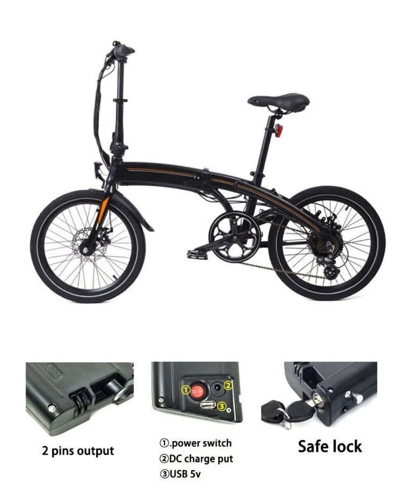 Fischer Faltbares Elektrofahrrad Ersatzakku - Bild 2 von 4