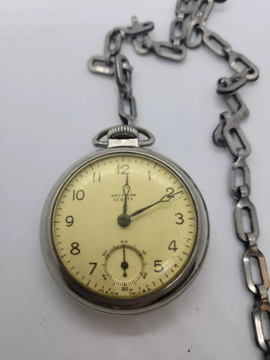 Westclox pocket watch scotty sales