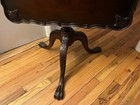 Chippendale Antique Mahogany Square ( 28 1/2")Tilt Top Table/Superb Condition — photo 5