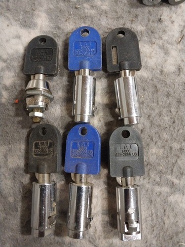 6 LAI high security locks and keys
