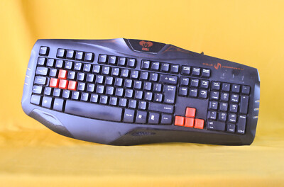 E-Blue Cobra Gaming Tastatur Rot / Schwarz